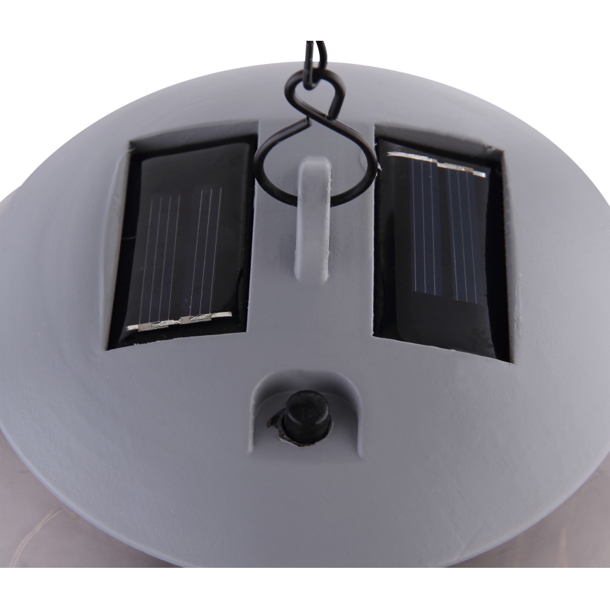 Globo - LED-Solar-Hängeleuchte an Kette 30xLED/0,06W/1,2V d 20 cm IP44