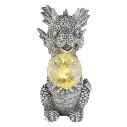 Globo - LED Solar-Dekoration LED/0,02W/3V IP44 Drache 300 mAh