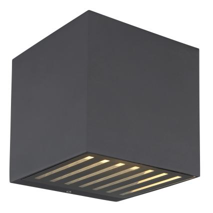 Globo - LED Außenwandleuchte LED/6W/230V IP54 Anthrazit