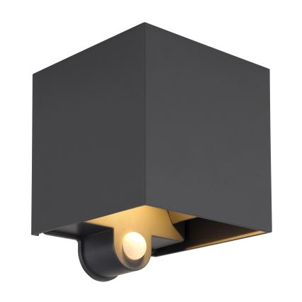 Globo - LED-Außenwandleuchte mit Sensor 2xLED/3W/230V IP54