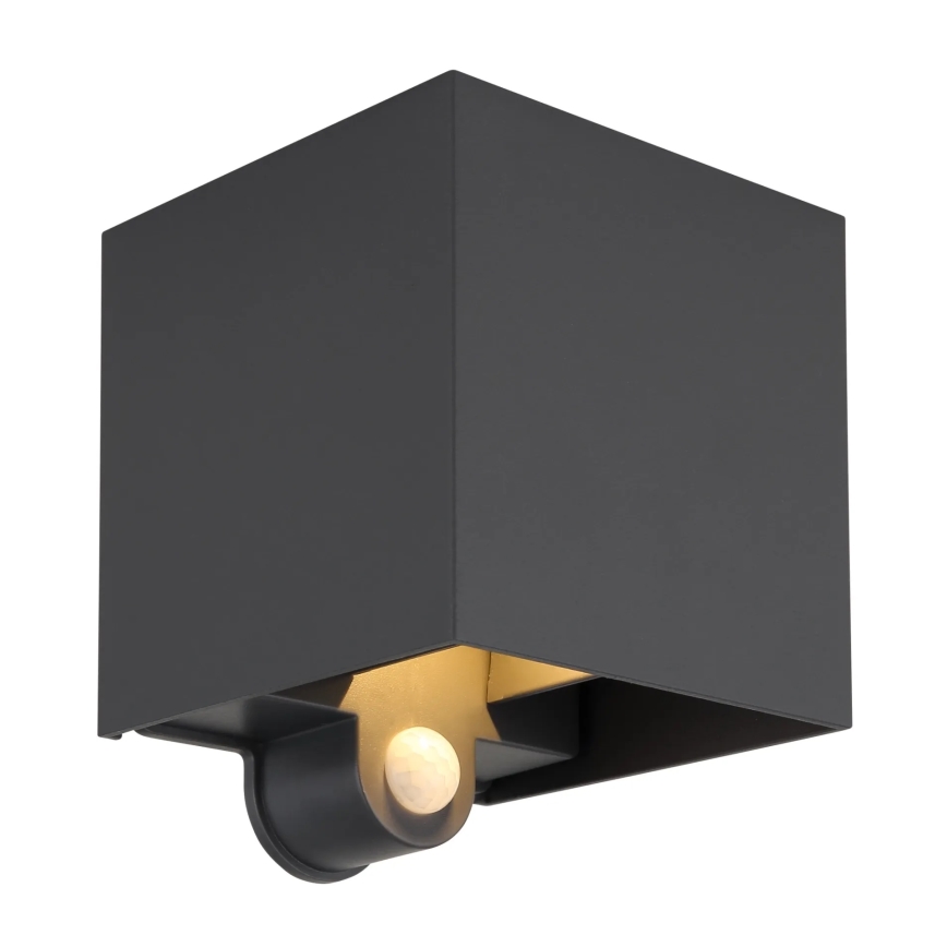 Globo - LED-Außenwandleuchte mit Sensor 2xLED/3W/230V IP54