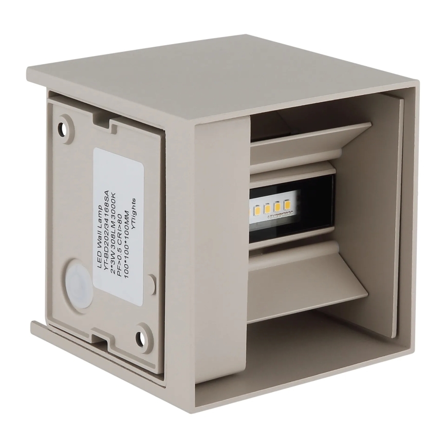 Globo - LED-Außenwandleuchte 2xLED/3W/230V IP54