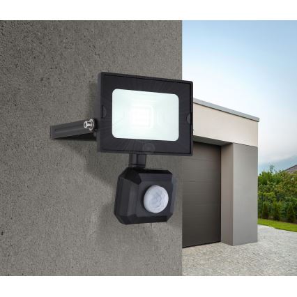 Globo - LED-Flutlicht mit Sensor LED/10W/230V IP44