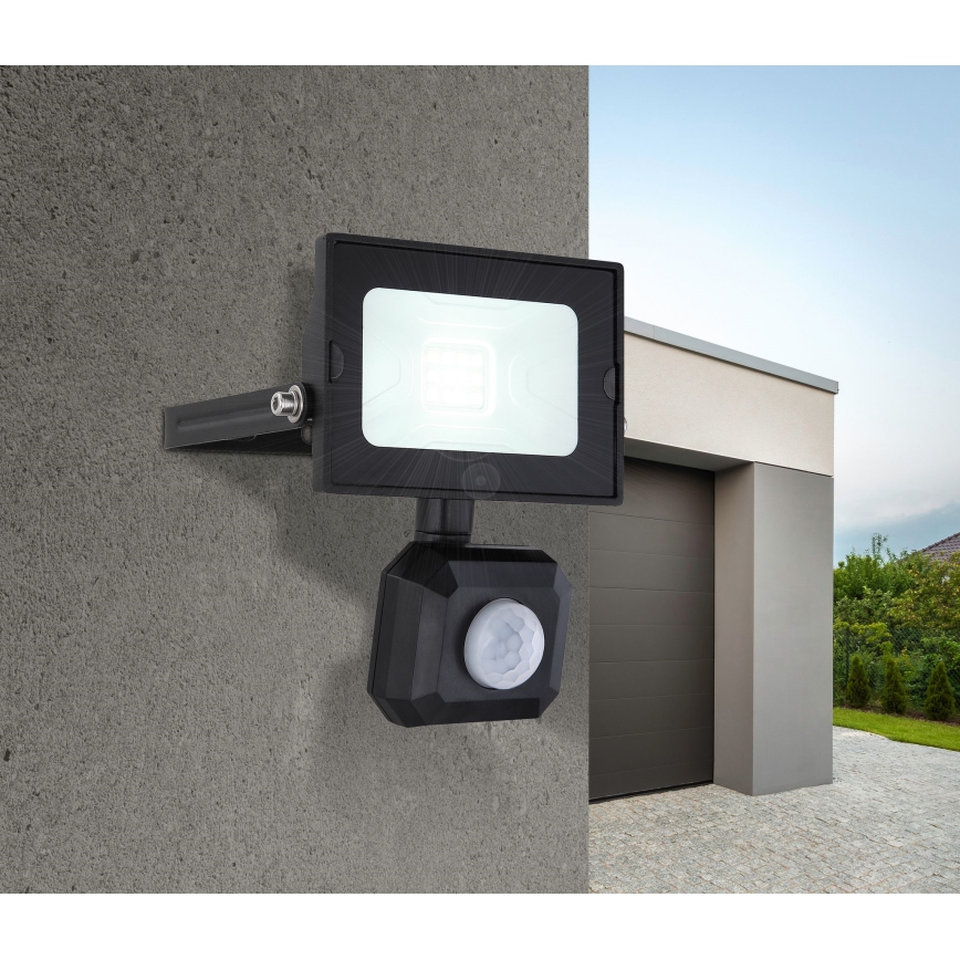 Globo - LED-Flutlicht mit Sensor LED/10W/230V IP44