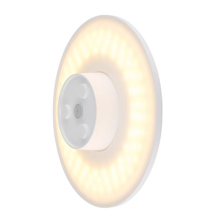 Globo - LED Außenwandleuchte LED/15W/230V 3000/4000/6000K Ø 25,2 cm IP44 Weiß