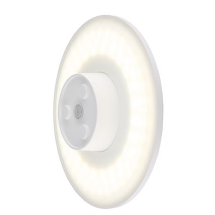 Globo - LED Außenwandleuchte LED/15W/230V 3000/4000/6000K Ø 25,2 cm IP44 Weiß