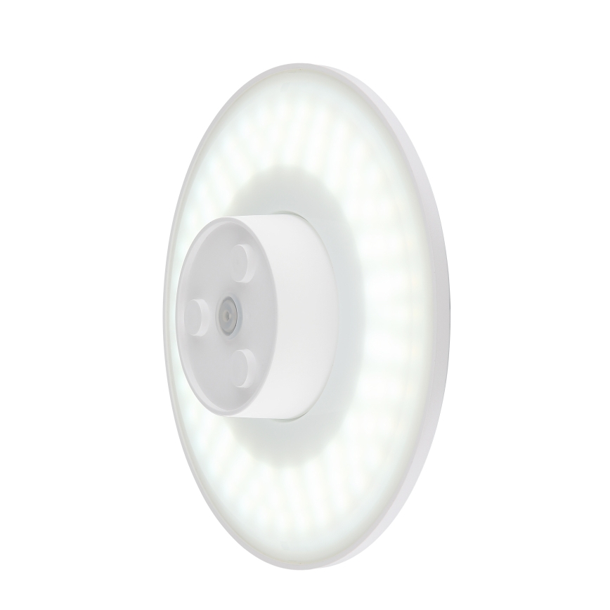 Globo - LED Außenwandleuchte LED/15W/230V 3000/4000/6000K Ø 25,2 cm IP44 Weiß