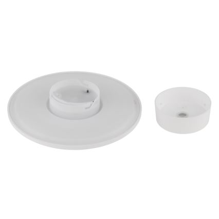 Globo - LED Außenwandleuchte LED/15W/230V 3000/4000/6000K Ø 25,2 cm IP44 Weiß