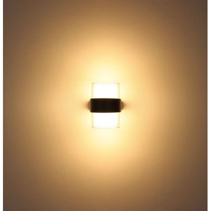 Globo - LED-Außenwandleuchte LED/10W/230V 3000K IP44