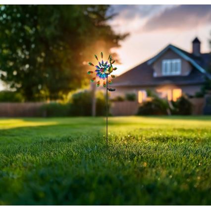 Globo - LED-Solardekoration LED/0,06W/3V IP44 Pfau