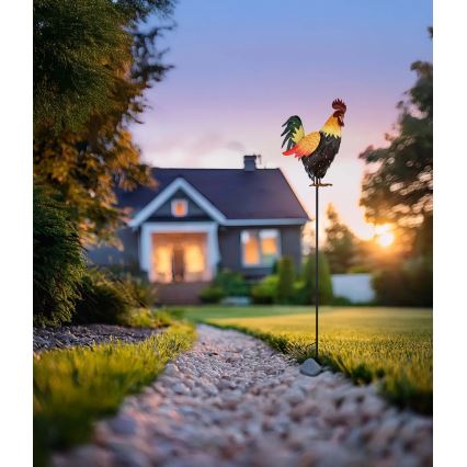 Globo - LED Solardekoration LED/0,02W/3V IP44 Hahn