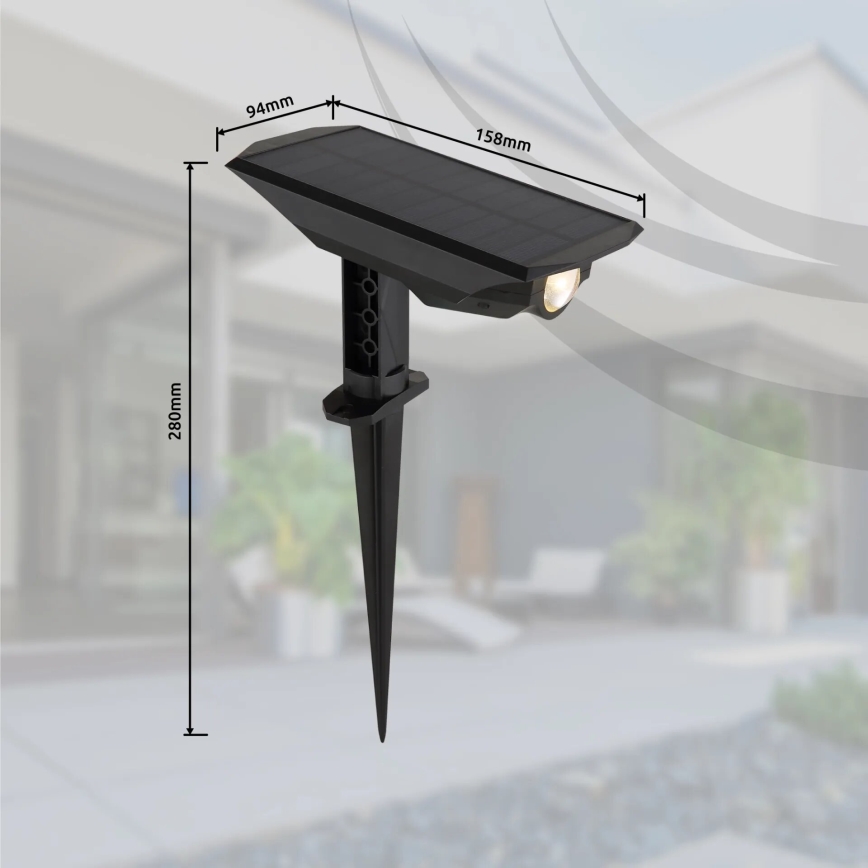 Globo - LED-Solarleuchte 2-in-1 LED/1W/3V IP44