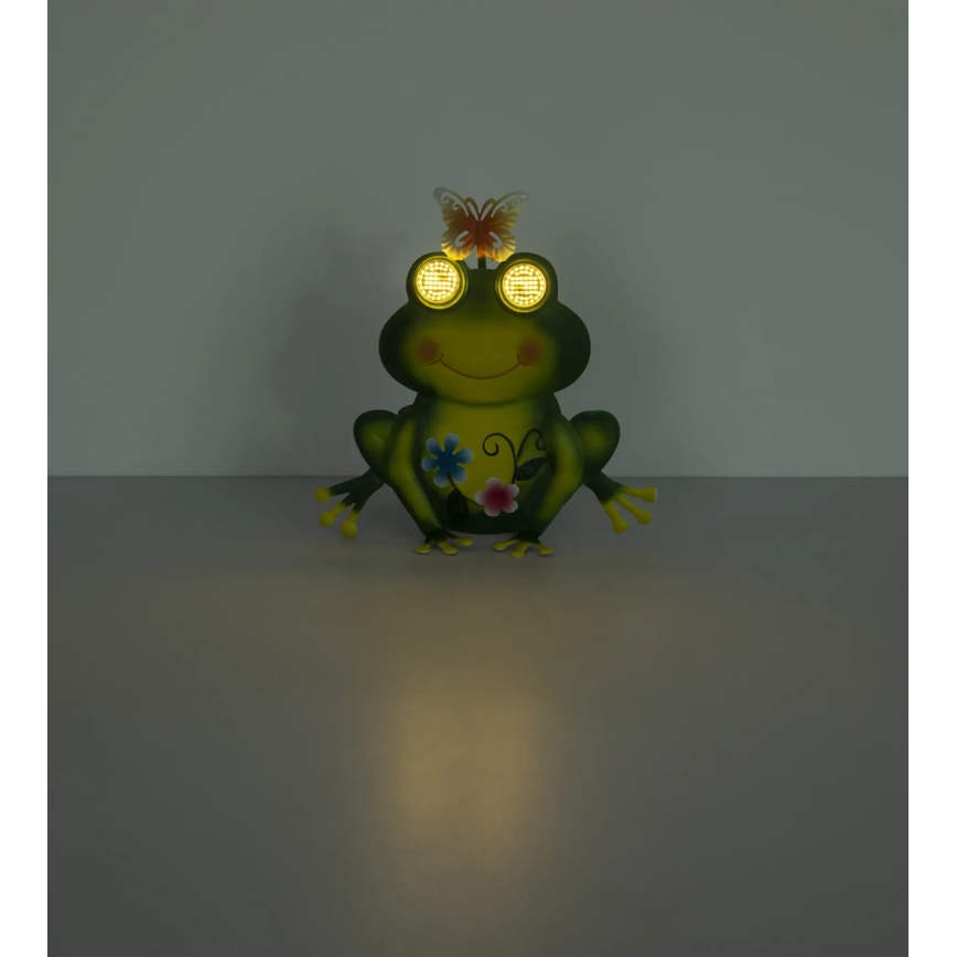 Globo - LED-Solarleuchte 104 LEDs/3 V, IP44, 300 mAh, Frosch