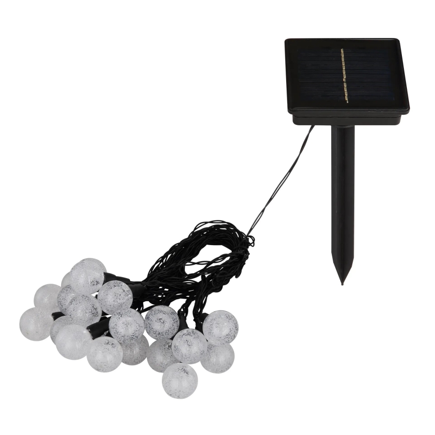 Globo - Solarlichterkette (LED RGB) 20xLED/0,06W/3V 770 cm IP44