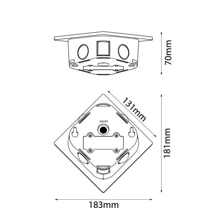 Globo - LED-Solarleuchte LED/0,5W/3,2V IP54