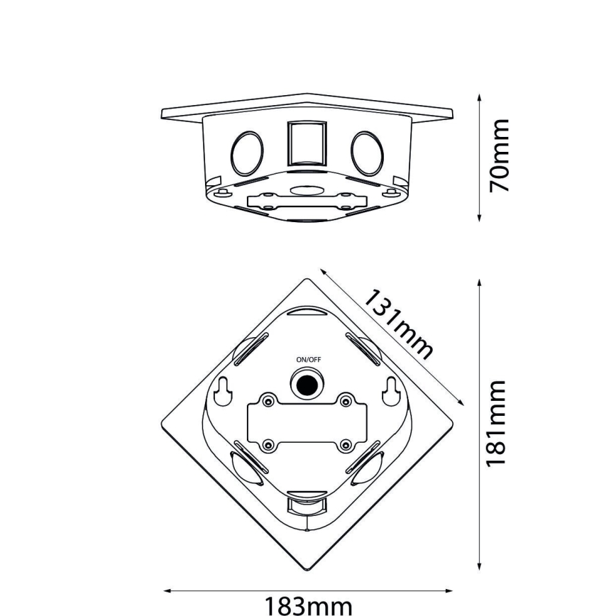 Globo - LED-Solarleuchte LED/0,5W/3,2V IP54