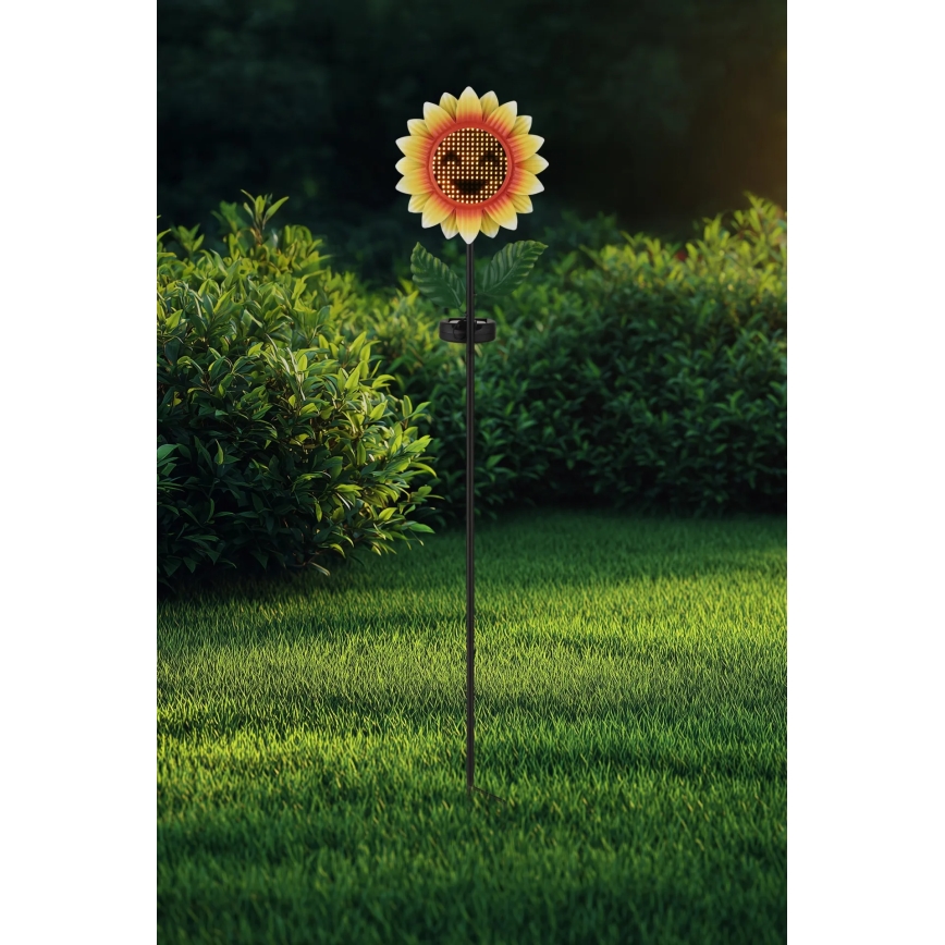 Globo - LED-Solarleuchte 200 LEDs/3 V IP44 600 mAh Blume