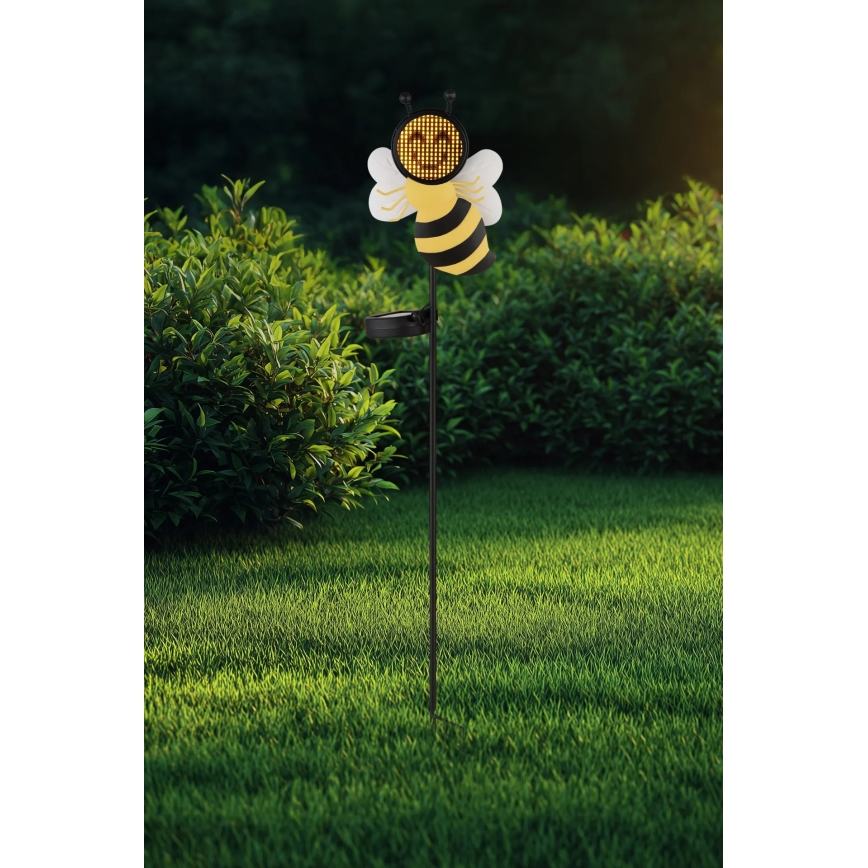 Globo - LED Solarleuchte 200xLED/3V IP44 600 mAh Biene