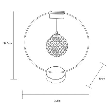 Globo - LED-Solarbeleuchtung LED/0,06W/1,2V silbern IP44