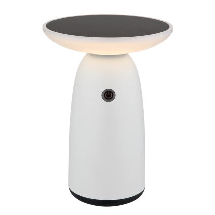 Globo - Dimmbare LED-Solarleuchte mit Touch-Funktion LED/10W/230V IP54 weiß