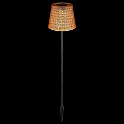 Globo - SET 2x LED-Solarleuchte LED/0,06W/3V IP44 40 mAh orange