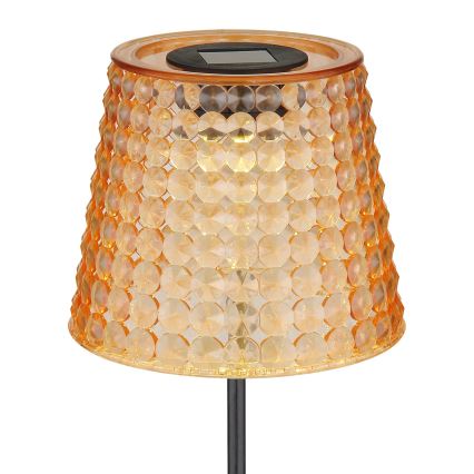 Globo - SET 2x LED-Solarleuchte LED/0,06W/3V IP44 40 mAh orange