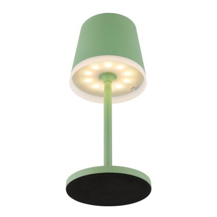 Globo - LED-Solarleuchte LED/0,06W/3V 3000K IP44 grün
