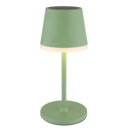 Globo - LED-Solarleuchte LED/0,06W/3V 3000K IP44 grün