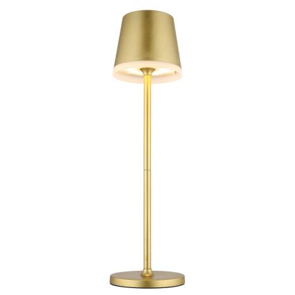 Globo - LED-Solarleuchte LED/0,6W/3V 3000K IP44 golden
