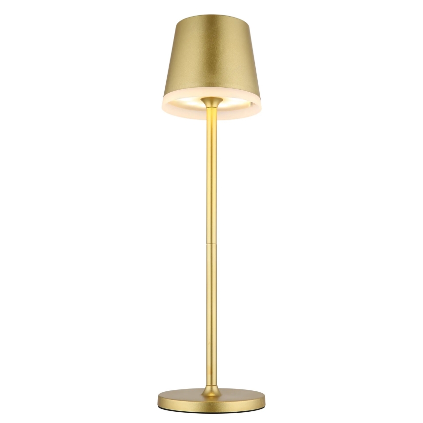 Globo - LED-Solarleuchte LED/0,6W/3V 3000K IP44 golden