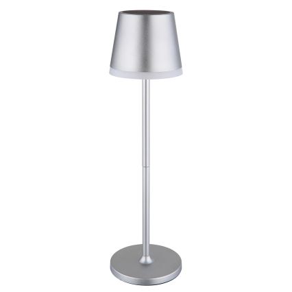 Globo - LED-Solarleuchte LED/0,6W/3V 3000K IP44 matt Chrom