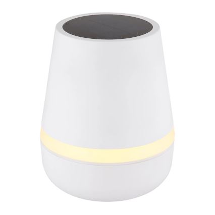 Globo - LED-Solarleuchte 10xLED/0,06W/3V IP44 800 mAh weiß