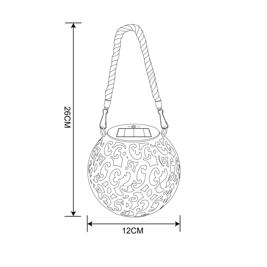 Globo - LED-Solarleuchte LED/0,06W/3,2V IP44