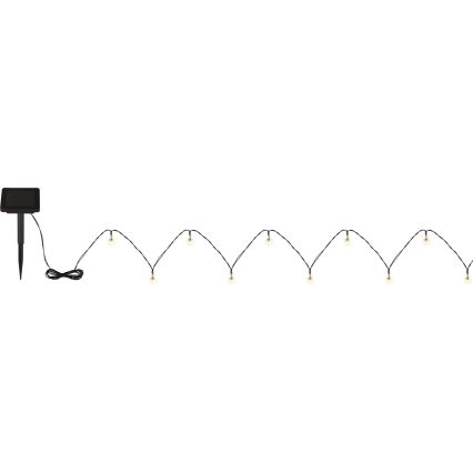 Globo - LED-Solarlichterkette 20xLED/0,06W/3,2V 285 cm IP44 600 mAh