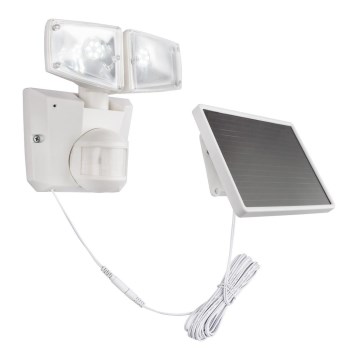 Globo 3718S - LED-Sensor-Flutlicht SOLAR 2xLED/3W/3,2V IP44