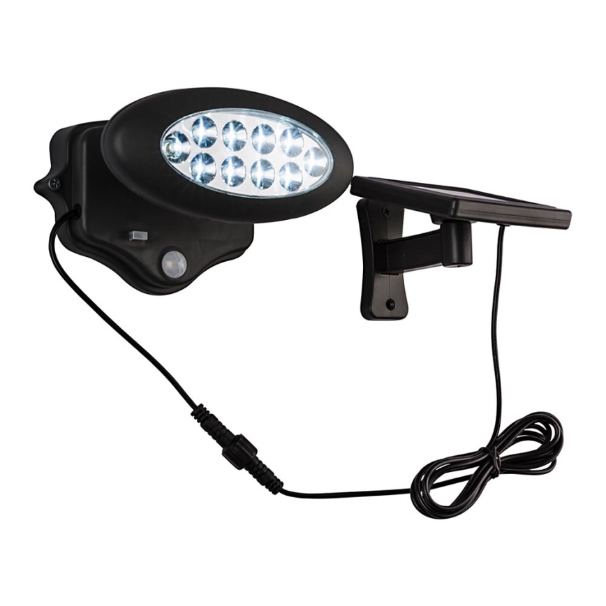 Globo 3722S - LED Solar-Wandleuchte mit Sensor LED/0,6W/Ni-Mh 1,2V