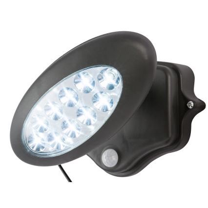 Globo 3722S - LED Solar-Wandleuchte mit Sensor LED/0,6W/Ni-Mh 1,2V