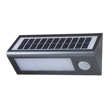 Globo 3727S - LED Solar-Wandleuchte mit Sensor LED/0,7W/Li-Ion 3,7V