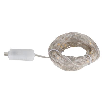 Globo - LED-Streifen 100xLED/0,06W/5V 10 m 8 Funktionen