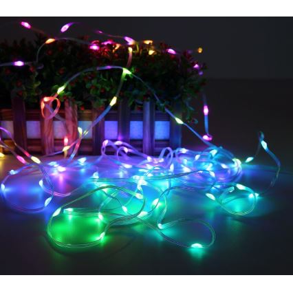 Globo - LED-RGB-Streifen 100xLED/0,06W/5V 10 m 27 Funktionen
