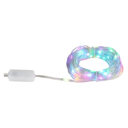 Globo - LED-RGB-Streifen 100xLED/0,06W/5V 10 m 27 Funktionen