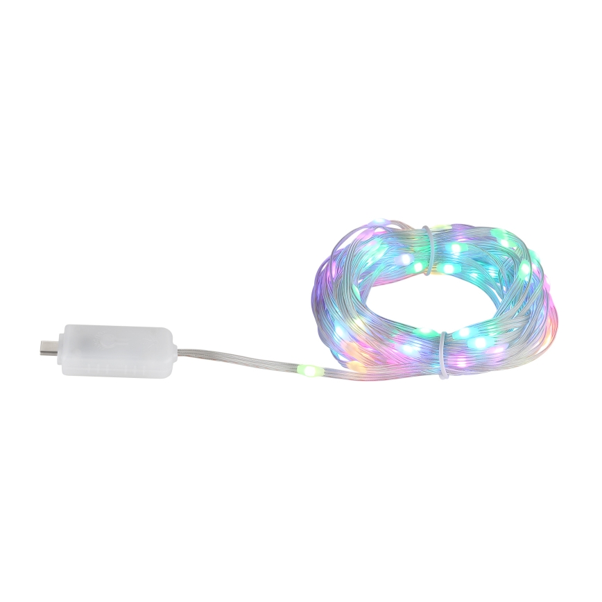 Globo - LED-RGB-Streifen 100xLED/0,06W/5V 10 m 27 Funktionen