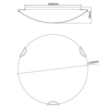 Globo - Kinder-Deckenleuchte 2xE27/60W/230V