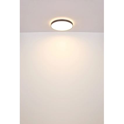 Globo - LED-Deckenleuchte LED/24W/230V d 48 cm anthrazit