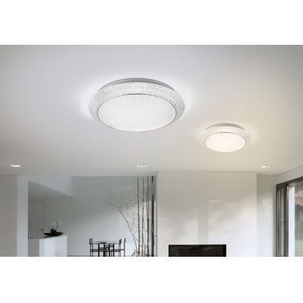 Globo - Dimmbare LED-Deckenleuchte LED/40W/230V 3000-6000K + Fernbedienung