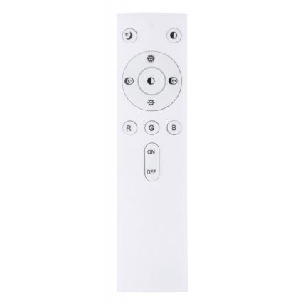 Globo - Dimmbare RGBW-Deckenleuchte LED/24W/230V 3000-6500K+ Fernbedienung