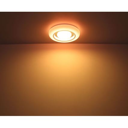 Globo - Dimmbare RGBW-Deckenleuchte LED/18W/230V 2700-6500K + Fernbedienung