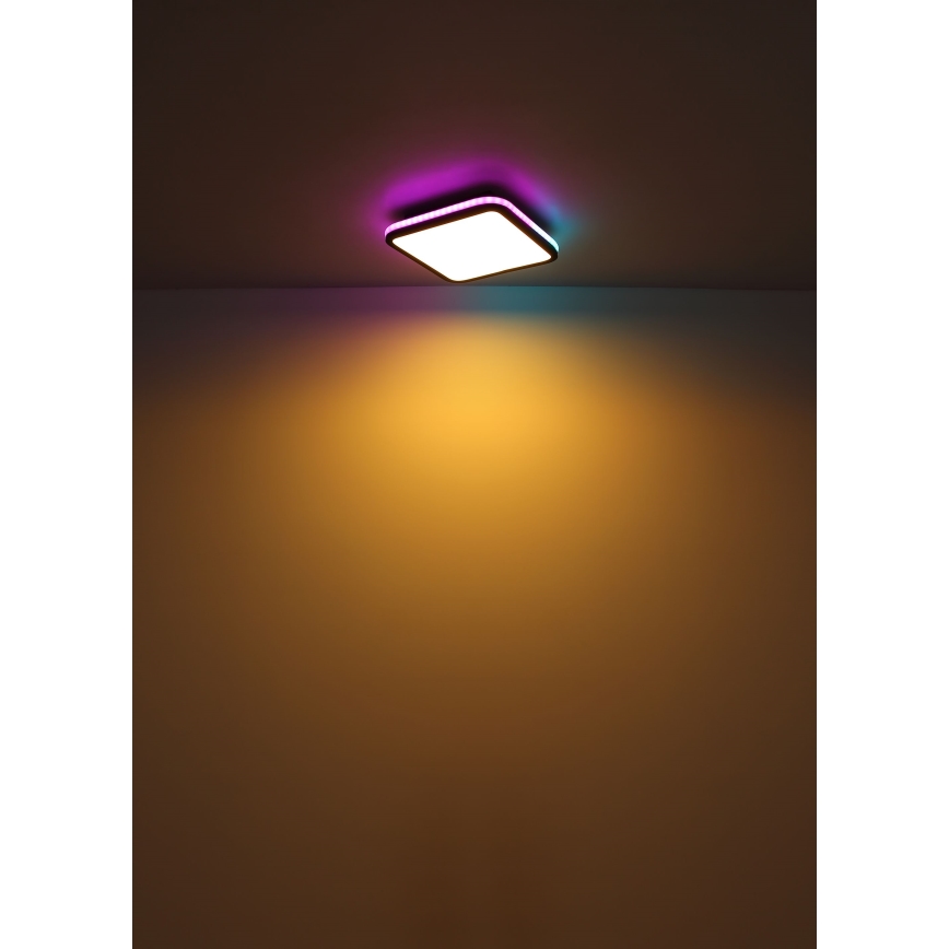 Globo - Dimmbare LED-RGBW-Deckenleuchte LED/40W/230V 2700-6500K + Fernbedienung