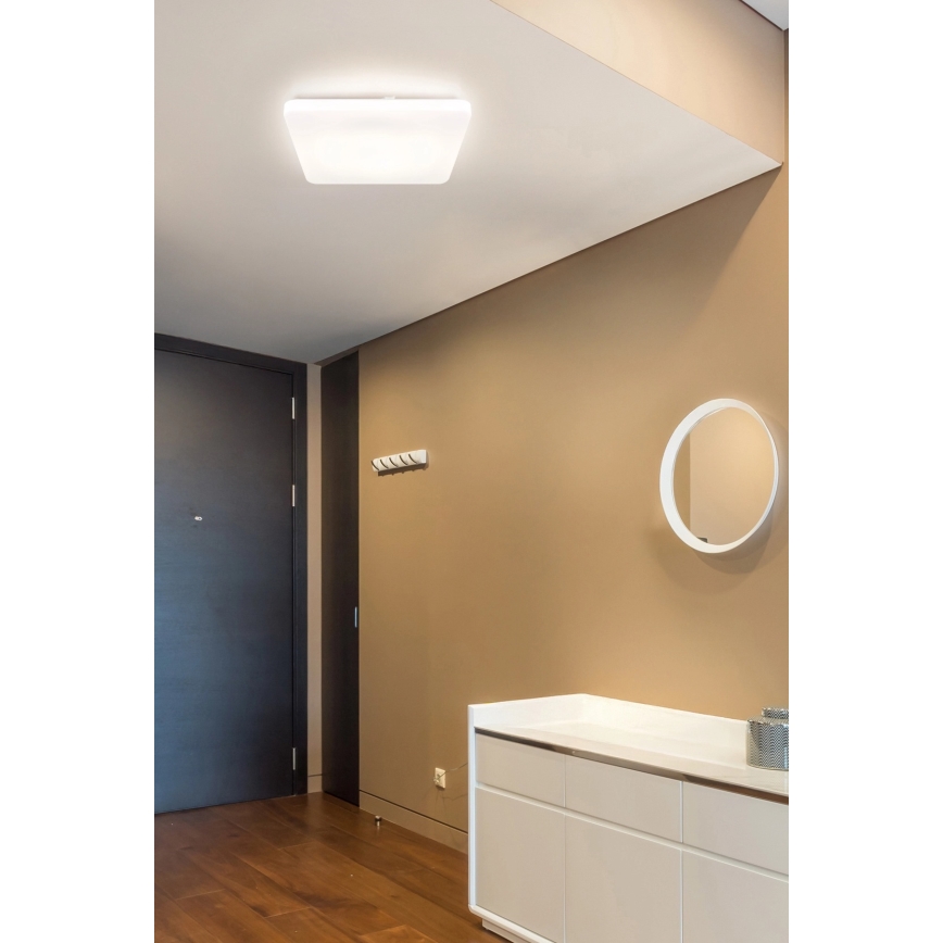 Globo - LED-Deckenleuchte, 24 W, 230 V, 3000/4200/6500 K, 41 x 41 cm