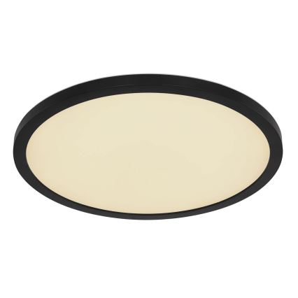 Globo - LED RGB Dimmbare Deckenleuchte für Badezimmer LED/18W/230V 3000-6000K + Fernbedienung IP44 schwarz